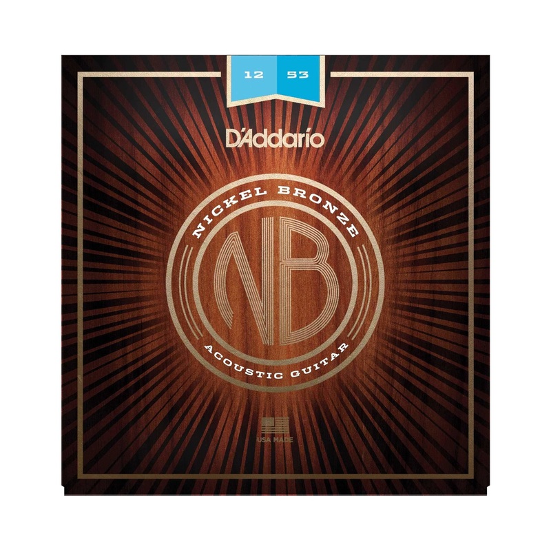 D’Addario Nickel Bronze Light Gauge Acoustic Guitar Strings