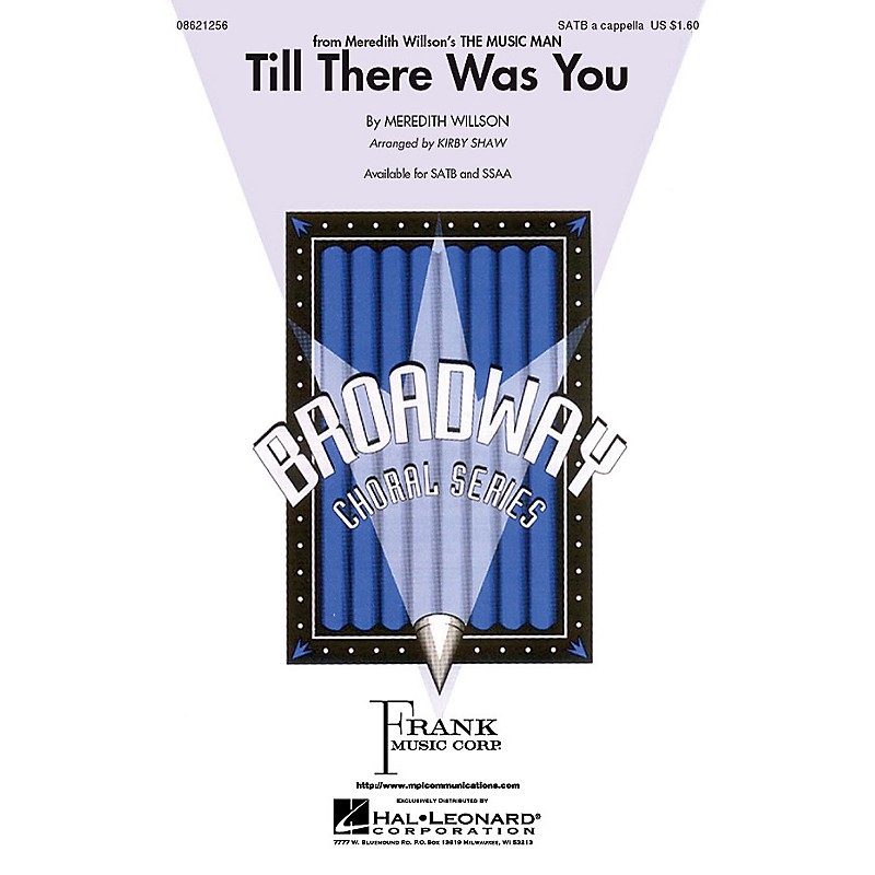 Hal Leonard Till There Was You SSAA A Cappella Arranged by Kirby Shaw