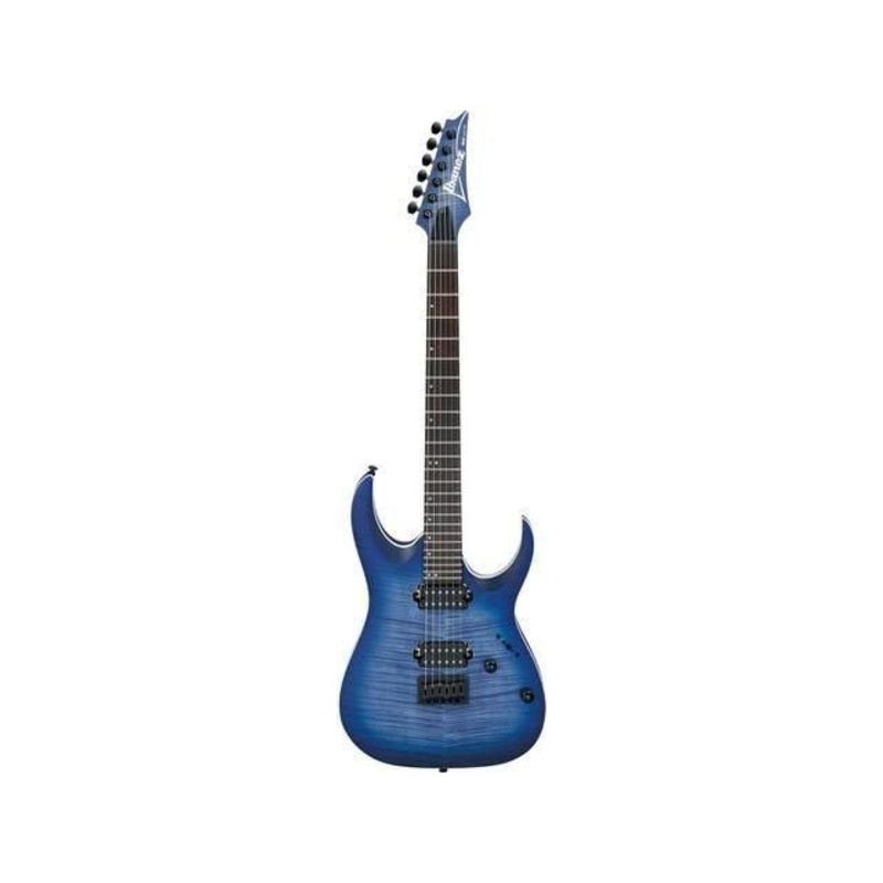 Ibanez RGA Standard Series RGA42FM-BLF Electric Guitar in Blue Lagoon Burst Flat