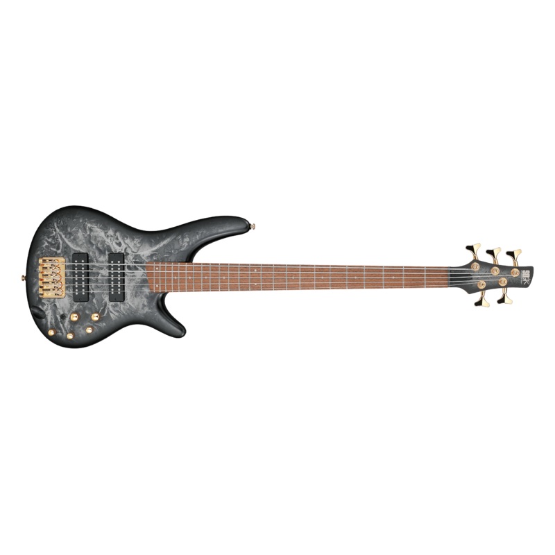 Ibanez SR Standard 5-string Electric Bass – Black Ice Frozen Matte