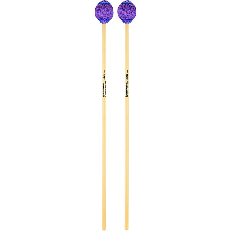 Innovative Percussion Rattan Series Vibraphone/Marimba Mallets Hard Purple Cord