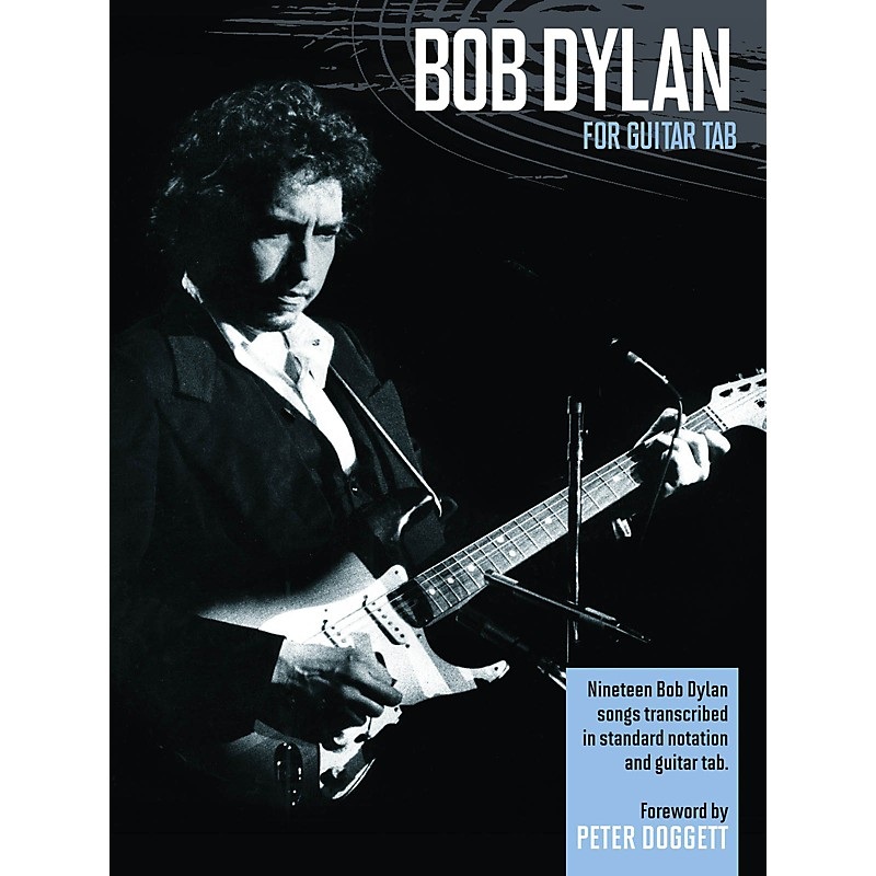 Music Sales Bob Dylan for Guitar Tab Guitar Recorded Version Series Softcover Performed by Bob Dylan