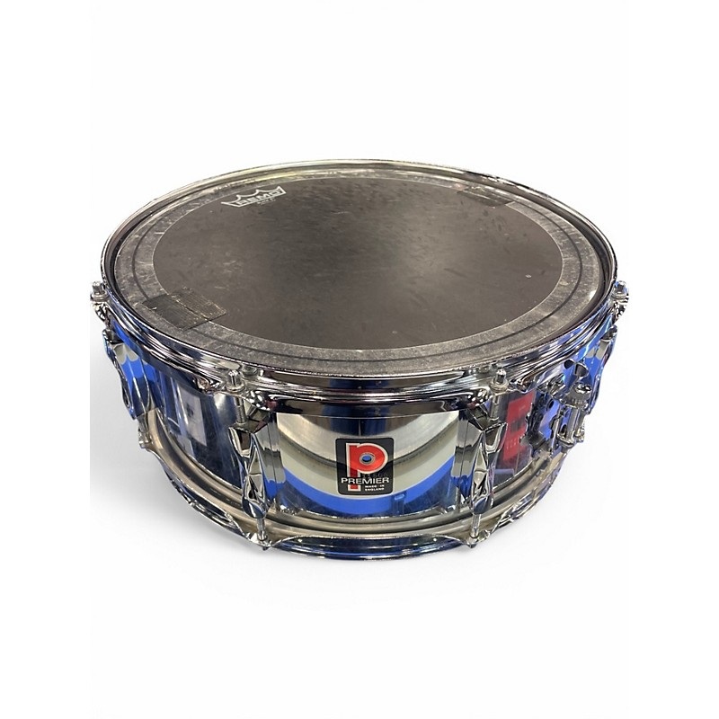 Used Premier 14in STEEL SNARE STEEL Drum STEEL 33
