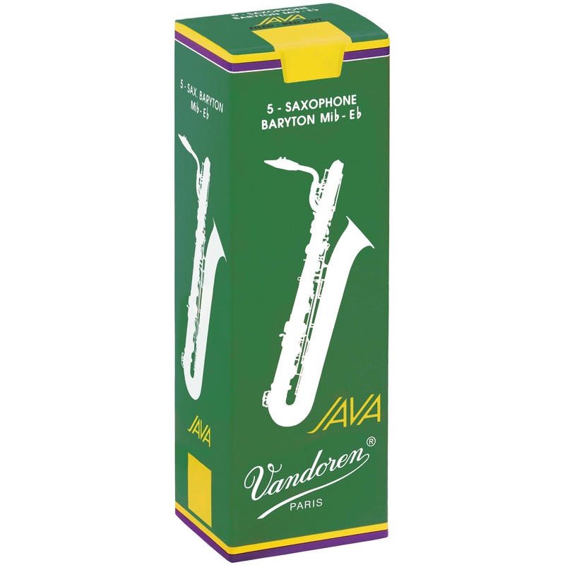 Vandoren Java Baritone Sax, Box of 5 – Strength 2.5