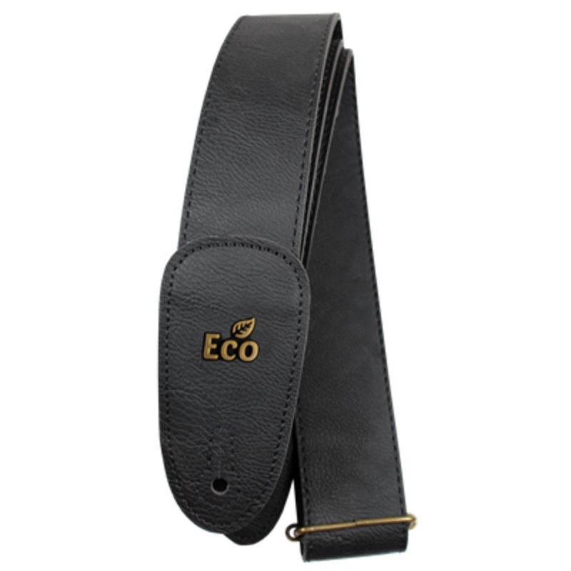 Ecolite Strap Vegan Premium Guitar 2″ Black
