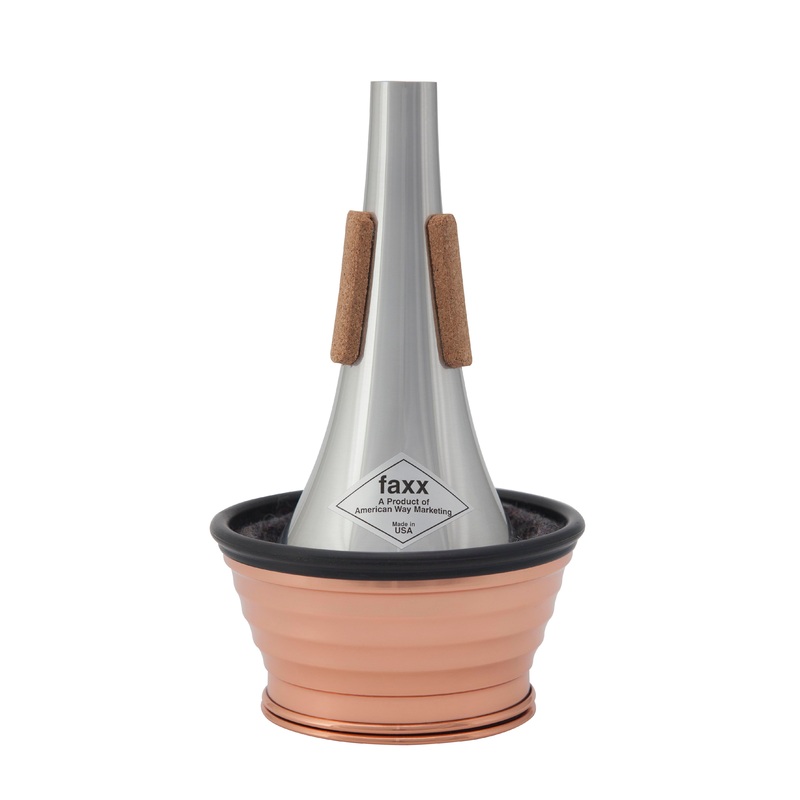 Faxx Trumpet Cup Mute – Aluminium with Copper Cup