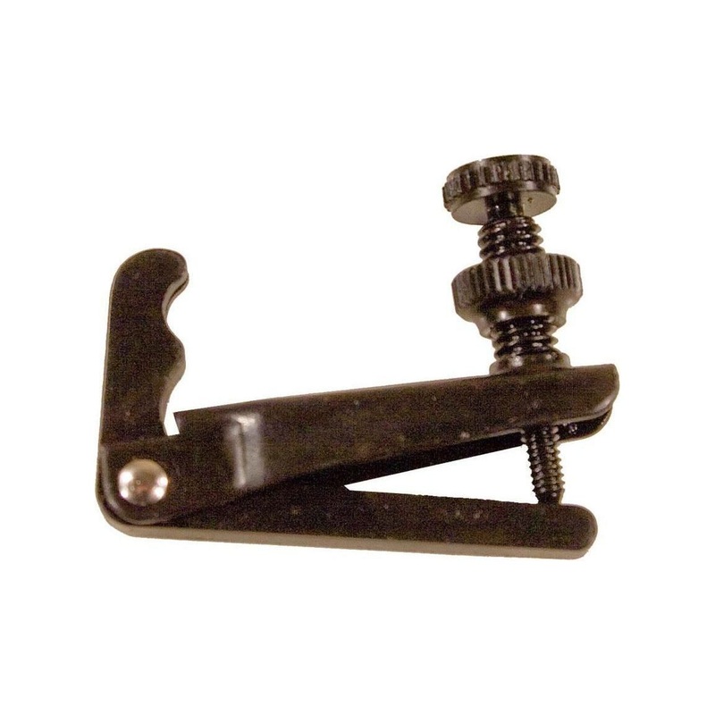 Wittner String Adjuster Violin. Black. 1/2