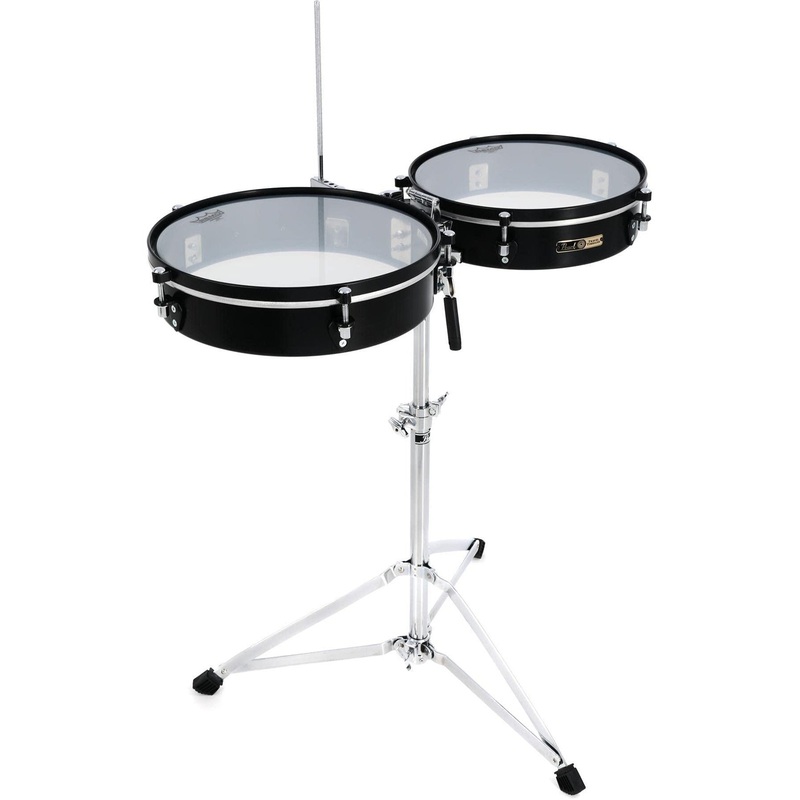 Pearl Travel Timbales 14″ & 15″ with Stand (PTTM1415)
