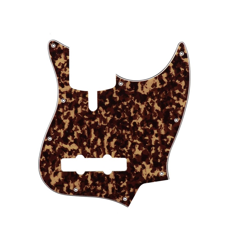 pickguard, Sire Marcus Miller V-series, 3 ply, tiger yellow