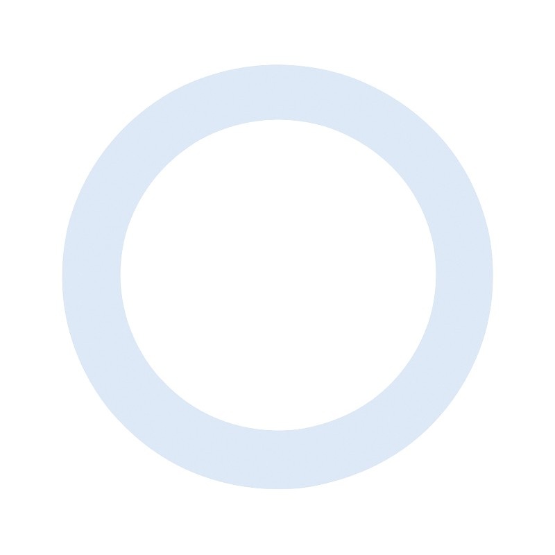 Aquarian Port Hole White 5 in.