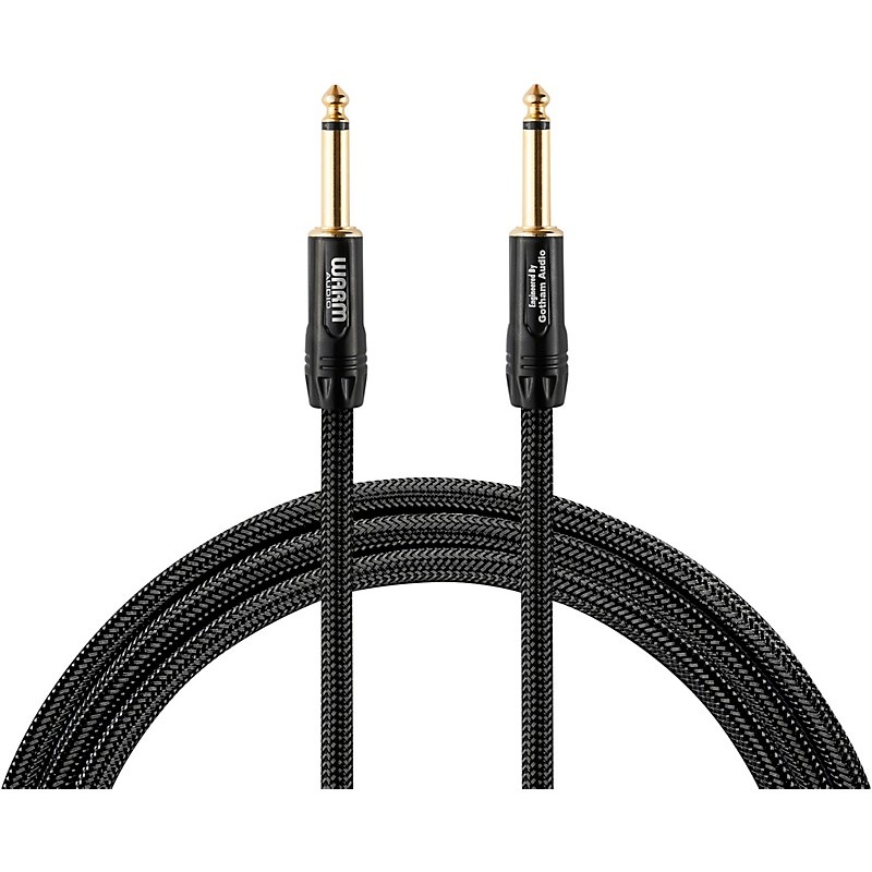Warm Audio Premier Series Straight to Straight Instrument Cable 10 ft. Black
