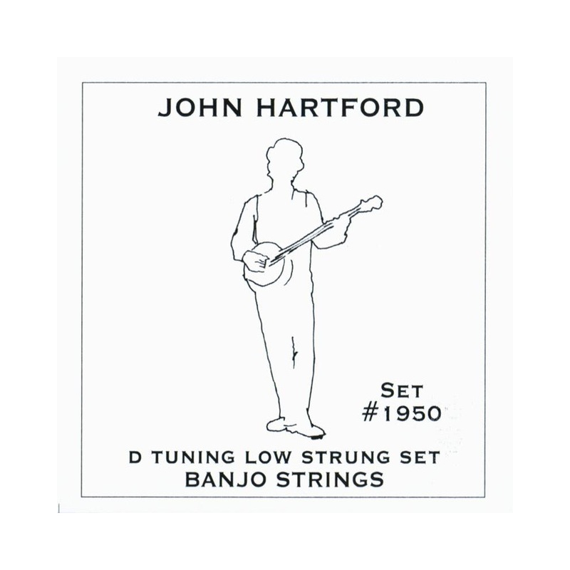 John Pearse 1950D John Hartford, D-Tuning, 5-String Banjo Strings