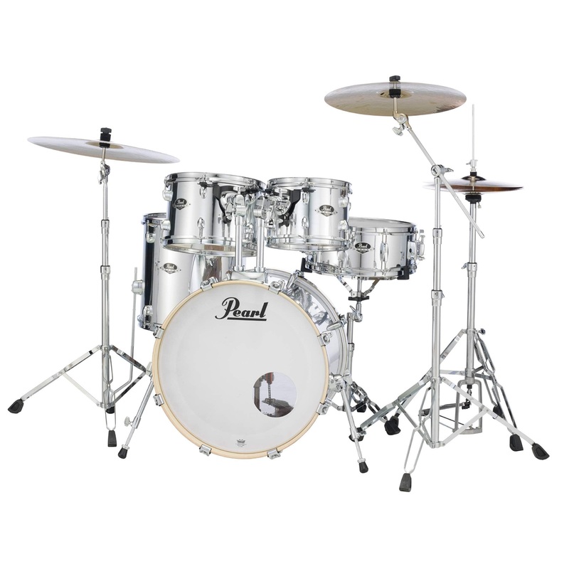Pearl Export 16″x16″ Floor Tom – Mirror Chrome (EXX1616F/C49)
