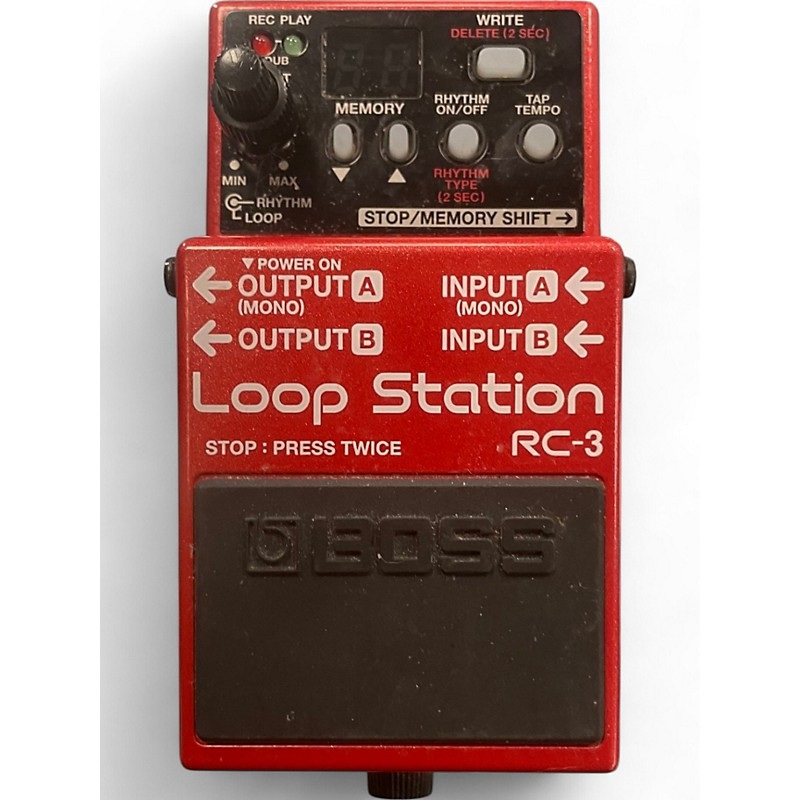 Used BOSS RC3 Loop Station Pedal