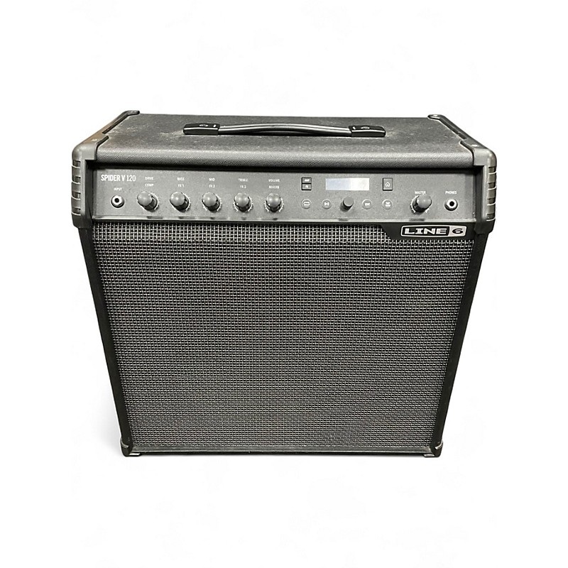 Used Line 6 Spider V 120 1×12 Guitar Combo Amp