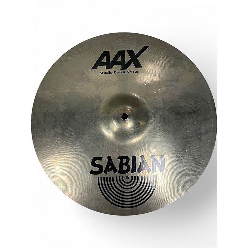 Used SABIAN 15in AAX STUDIO CRASH Cymbal 35