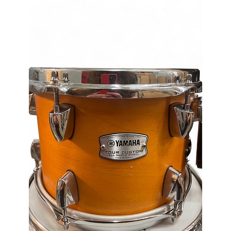 Used Yamaha 4 Piece TOUR CUSTOM MAPLE Maple Drum Kit Maple