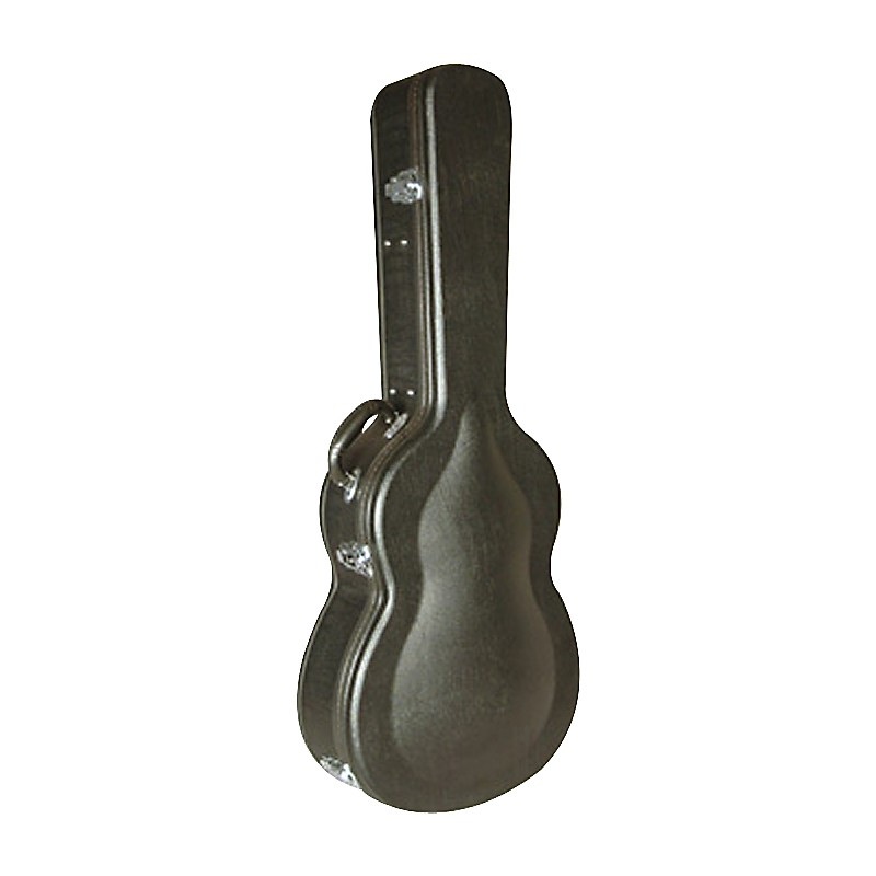 Open-Box HumiCase HumiCase Protege Thinbody Classical Guitar Hardshell Case, Black Condition 1 – Mint Black Archtop
