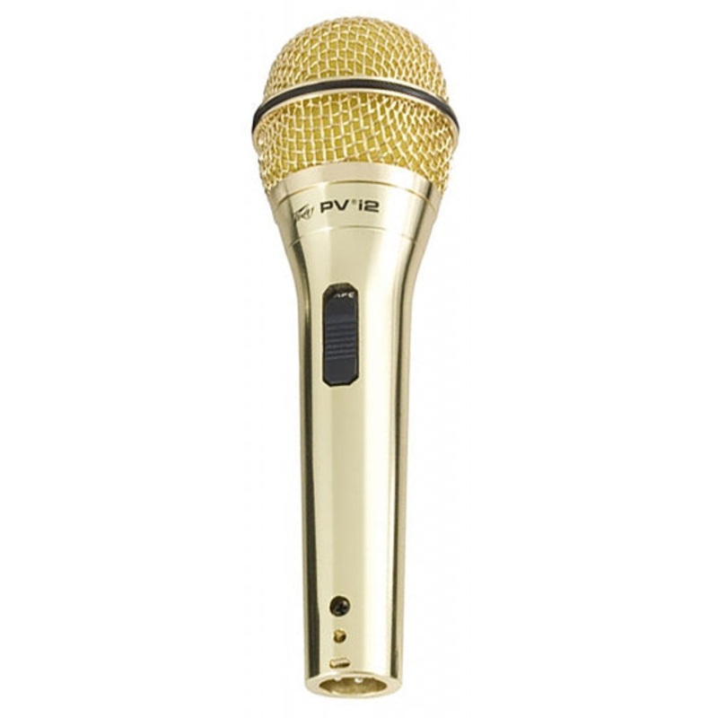Peavey Pvi2 Microphone Xlr – Gold Finish