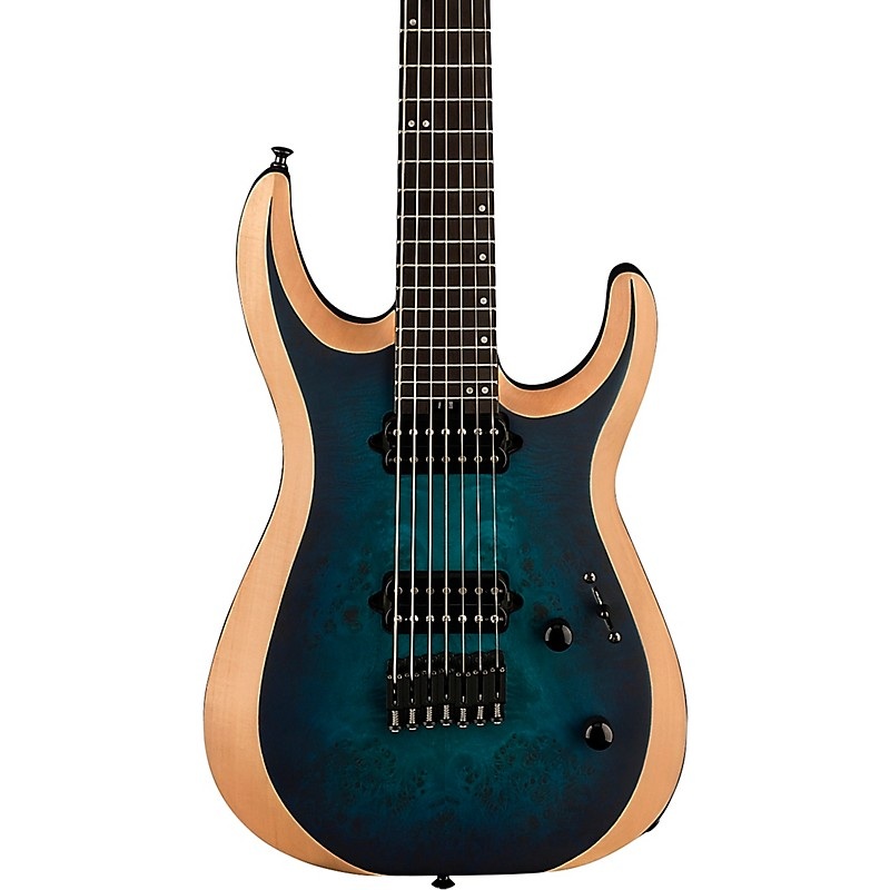 Jackson Pro Plus Series DK MDK7P HT 7-String Electric Guitar Chlorine Burst