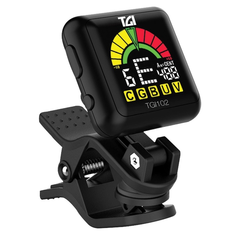 TGI Rechargeable Chromatic Clip on Tuner