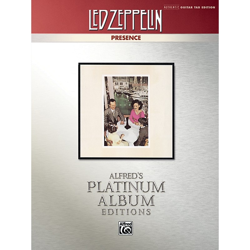 Alfred Led Zeppelin – Presence Platinum Guitar TAB Book
