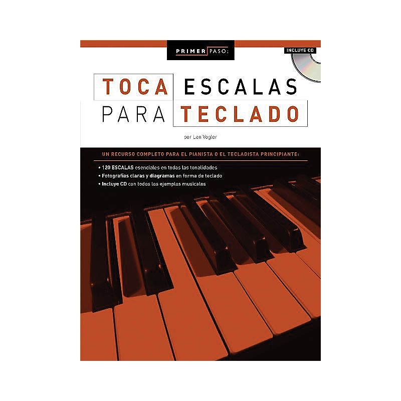 Music Sales Primer Paso: Toca Escalas Para Teclado Music Sales America Series Softcover with CD Written by Len Vogler