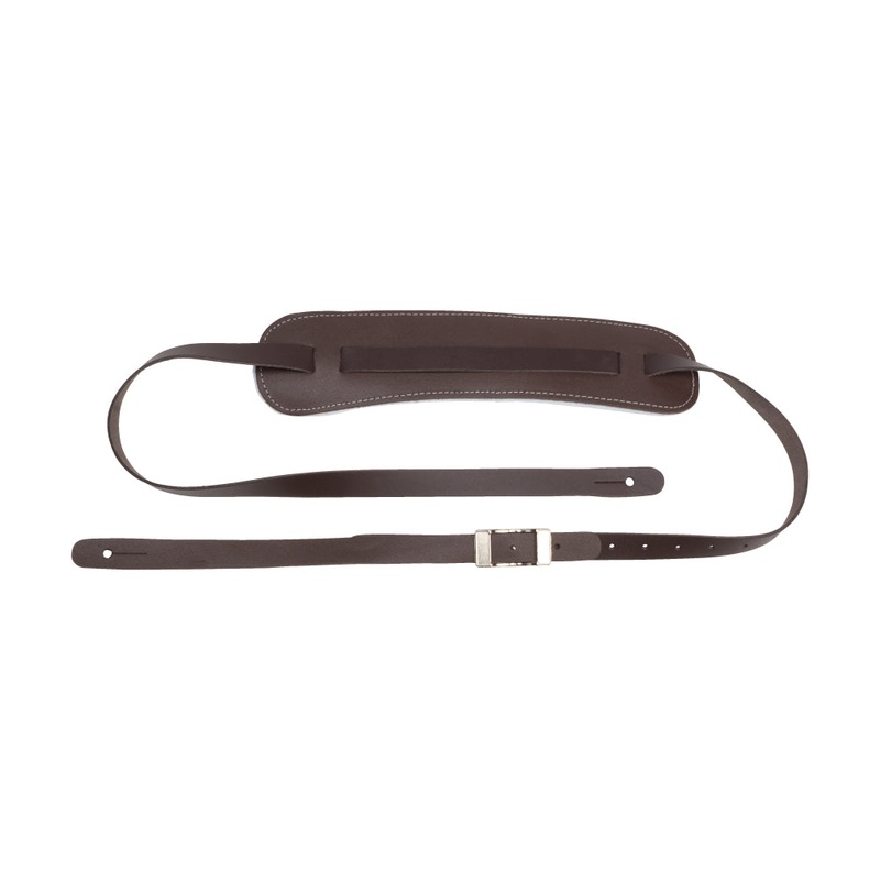 D’Andrea Leather Retro 50’s Style Strap – Brown