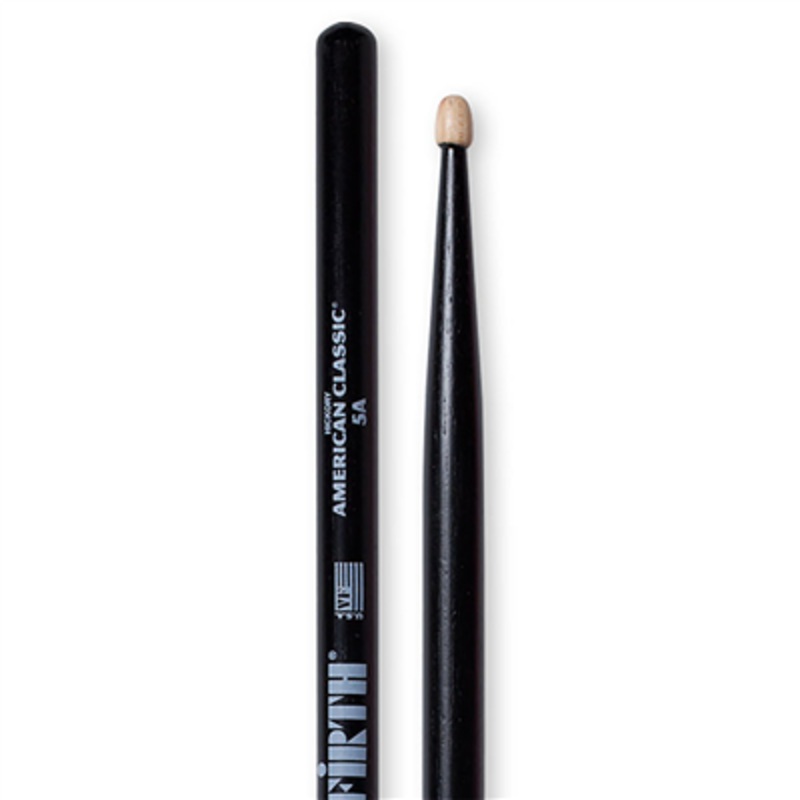 Vic Firth American Classic Wood Tip 5A Black