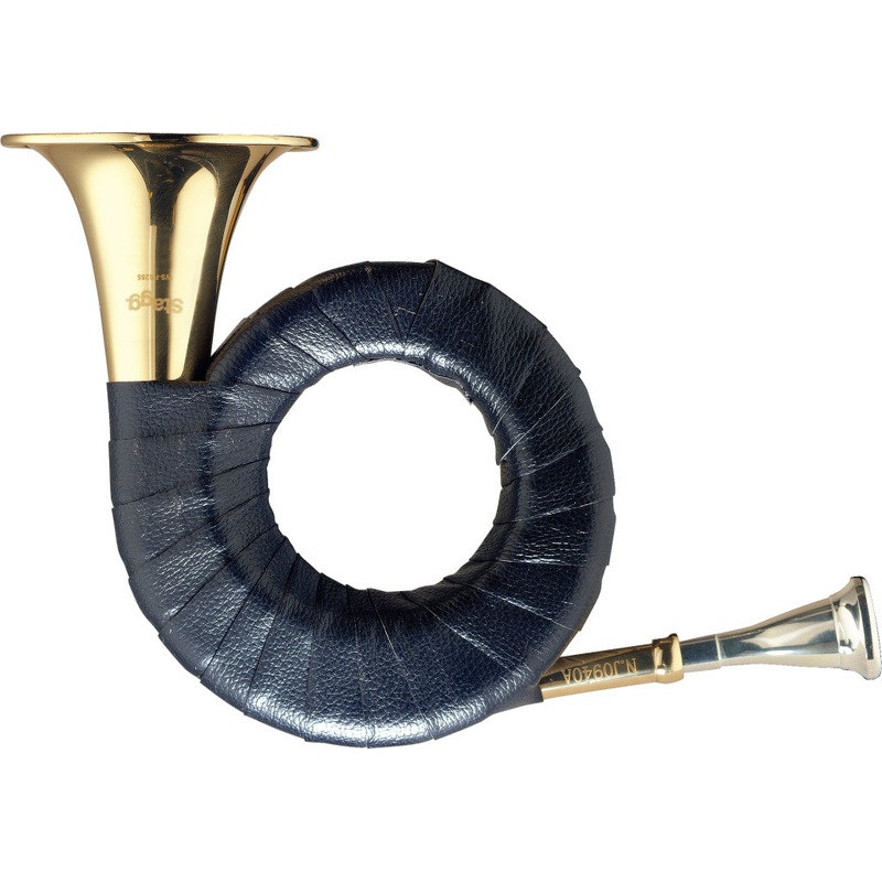 Stagg Bb Mini Hunting Horn+Bag