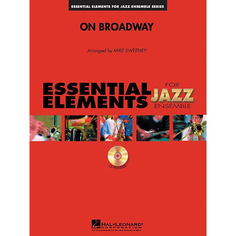 Hal Leonard On Broadway Jazz Band Level 1-2 Composed by Michael Sweeney