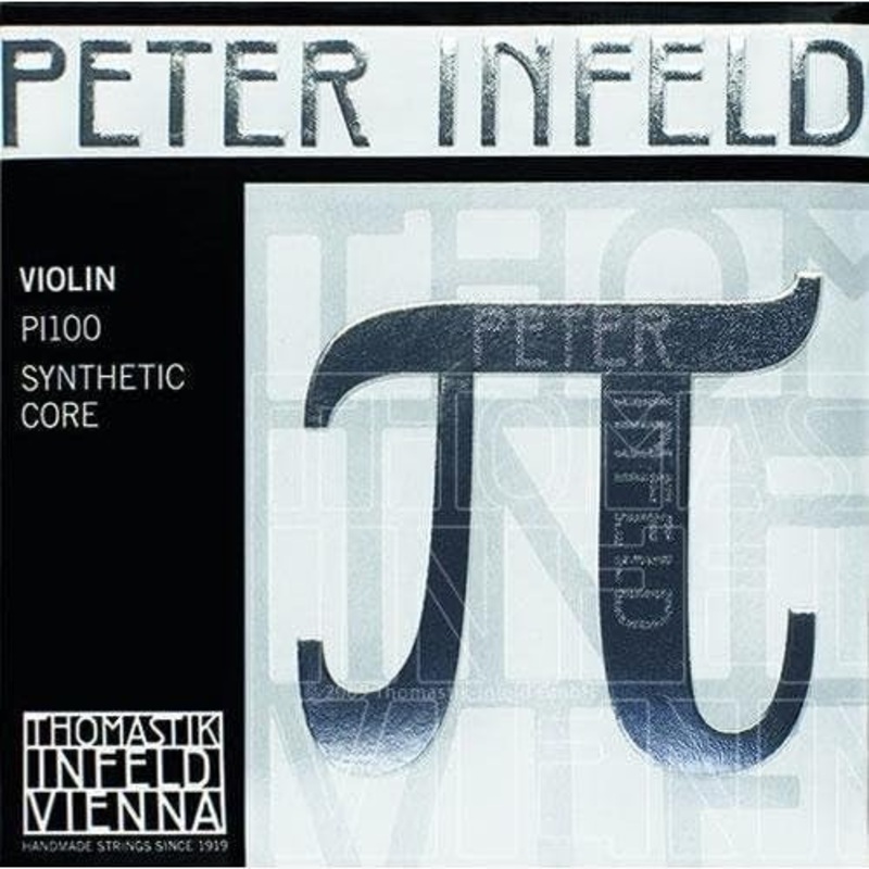 Peter Infeld (PI) Violin E String with Chrome Stell Core Gold Plated Medium Gauge