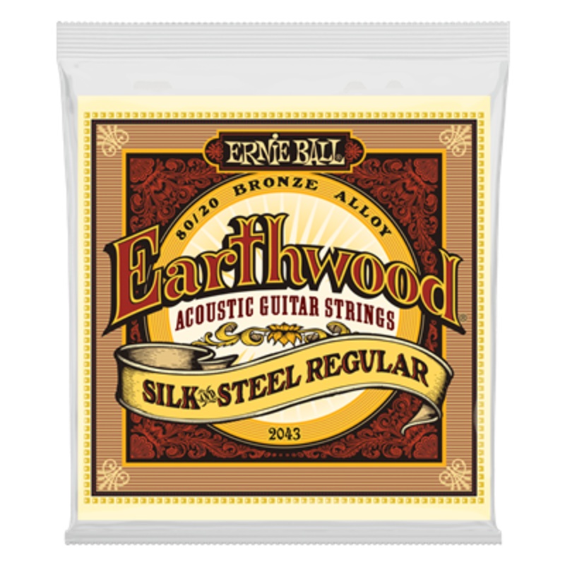 Ernie Ball Earthwood 2043 Silk & Steel Regular Set 13-56