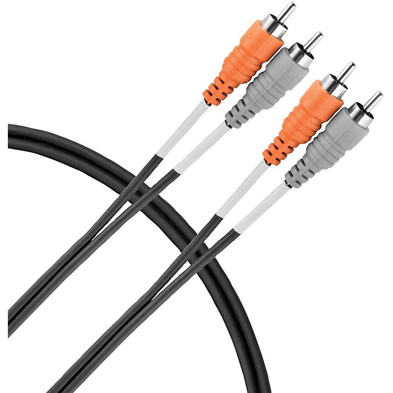 Livewire Essential Interconnect Dual Cable RCA-RCA 6 ft. Black