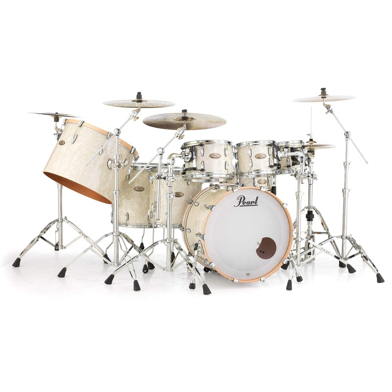 Pearl Session Studio Select 12″x8″ Tom w/Optimount – Nicotine White Marine Pearl (STS1208T/C405)