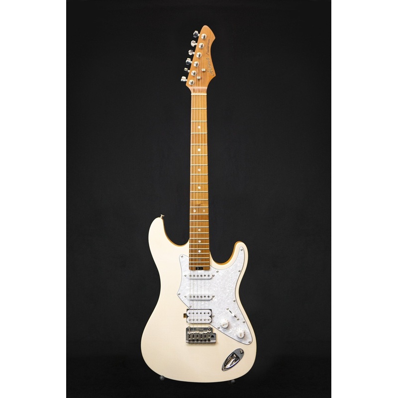 Aria Pro II 714 MkII Nashville Marble White Electric Guitar