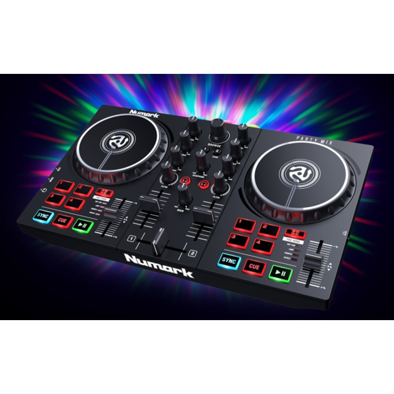 Numark Party Mix II DJ Controller w/ Built-In Light Show