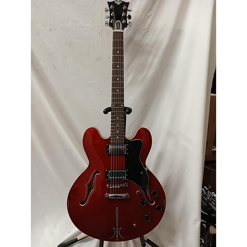 Used SPARROW PRIMITIVE PRO Red Hollow Body Electric Guitar Red