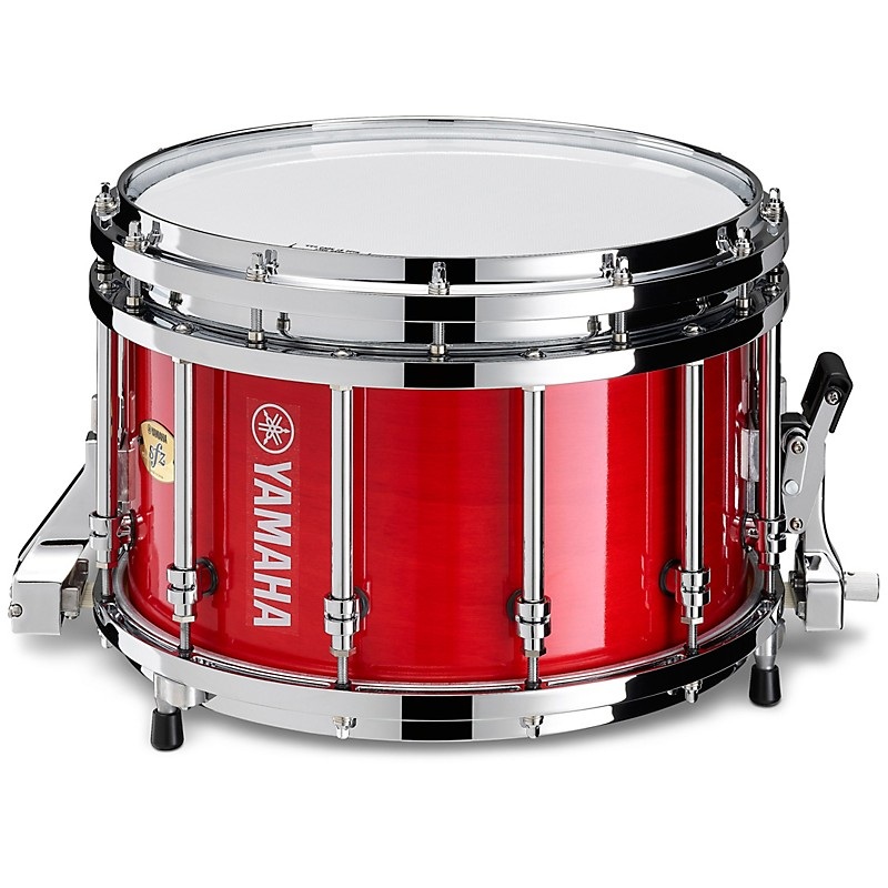Yamaha 9400 SFZ Piccolo Marching Snare Drum – Chrome Hardware 14 x 9 in. Red