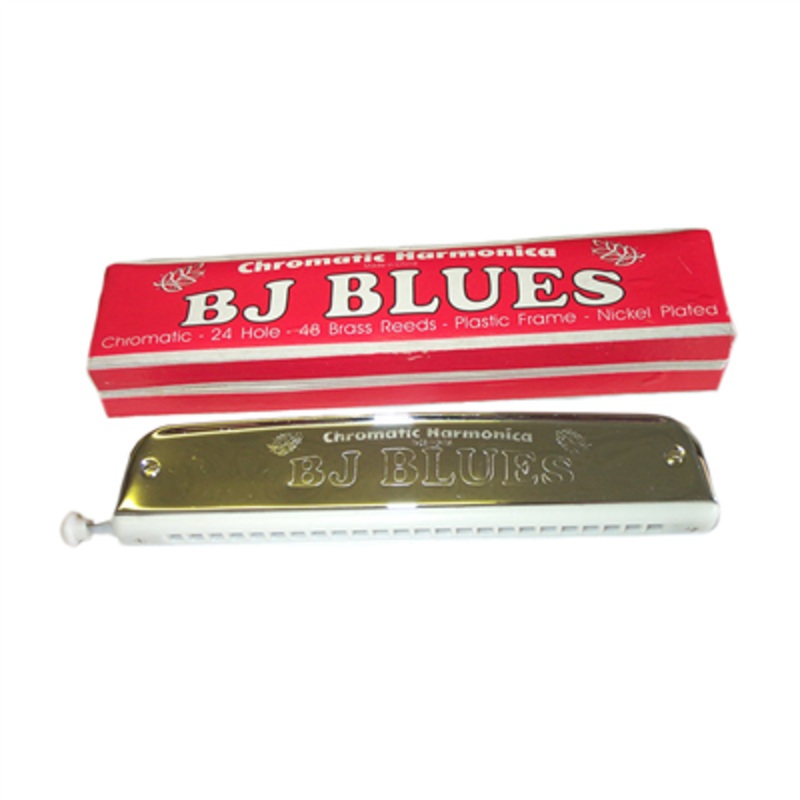 Bj Chromatic – “C” 24 Hole Harmonica