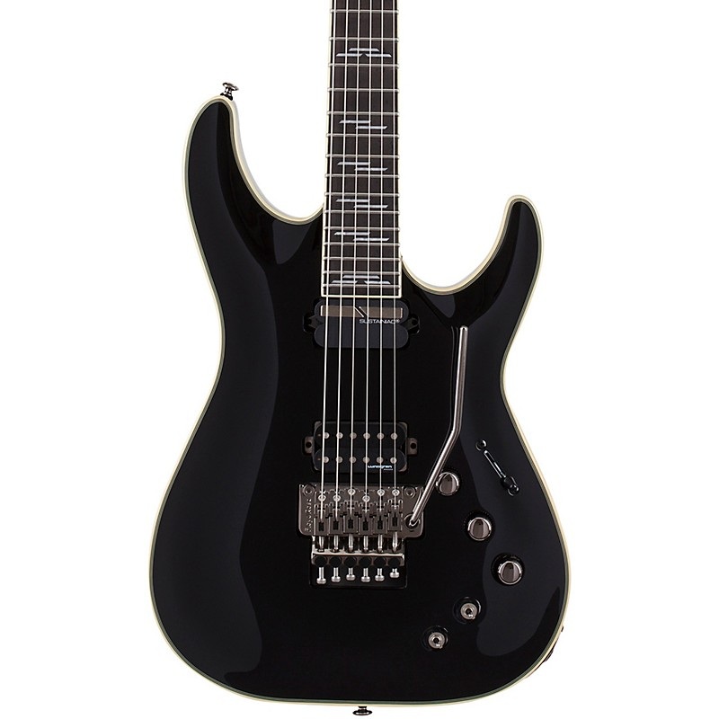 Schecter Guitar Research C-1 FR S Blackjack 6-String Electric Guitar Gloss Black