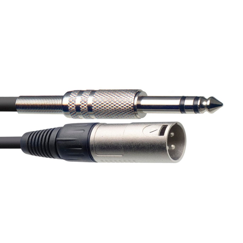 Stagg 6M/20F Audio Cable Stereo Plug-XLR Male