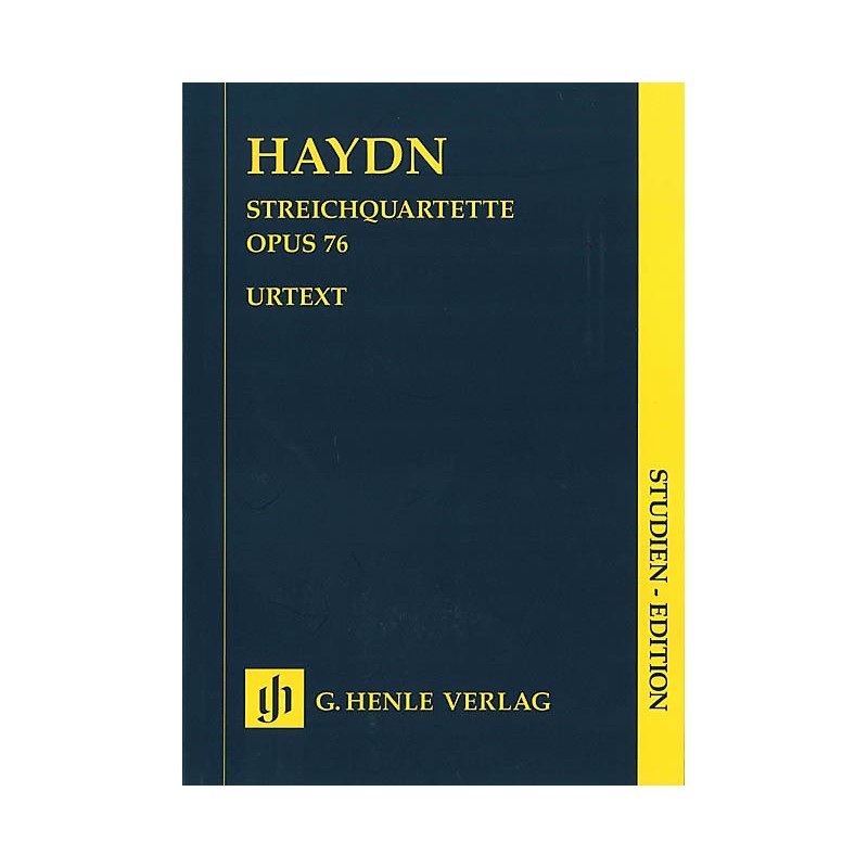 G. Henle Verlag String Quartets – Volume X Op. 76 (Study Score) Henle Study Scores Series Softcover by Joseph Haydn