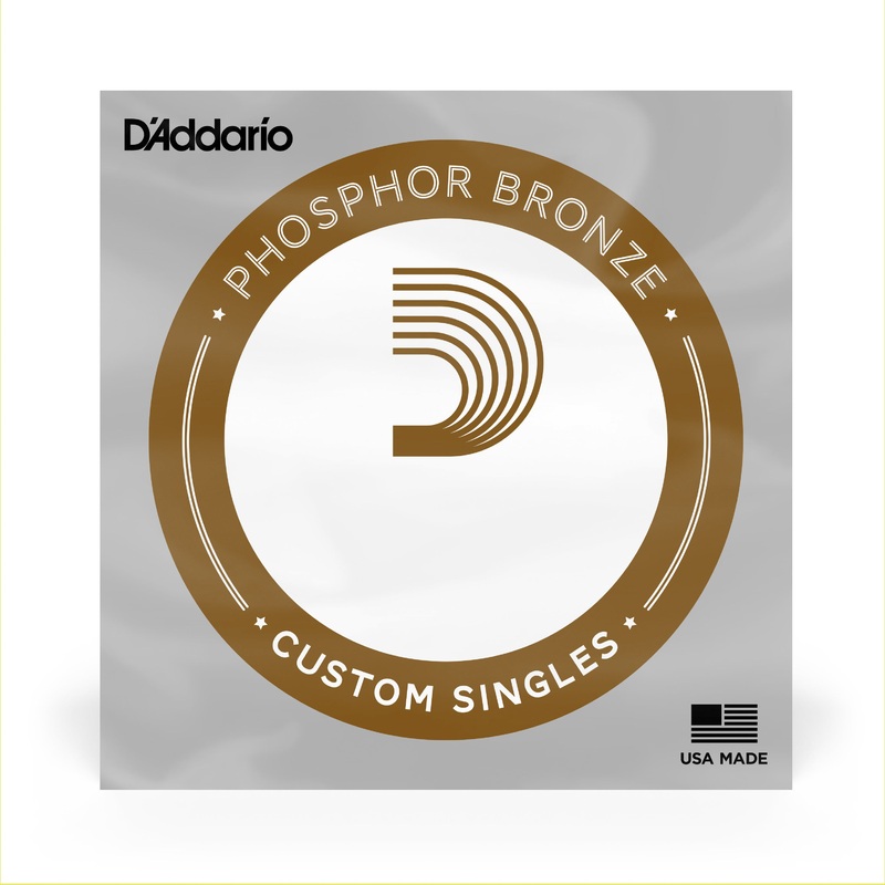 D’Addario Phosphor Bronze 45 (.045″) Acoustic Guitar Single String PB045