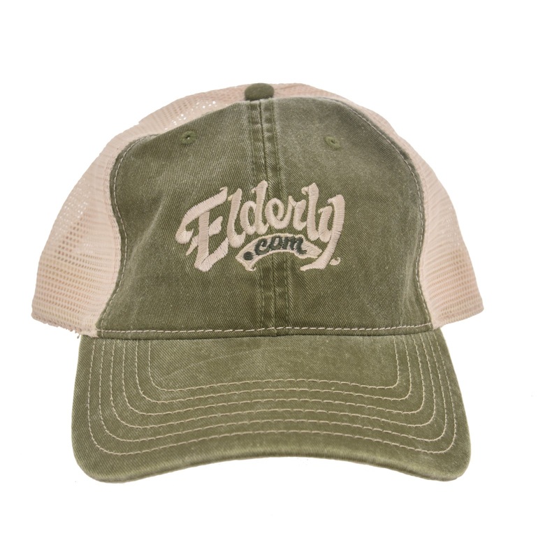 Elderly Logo Hat, Olive