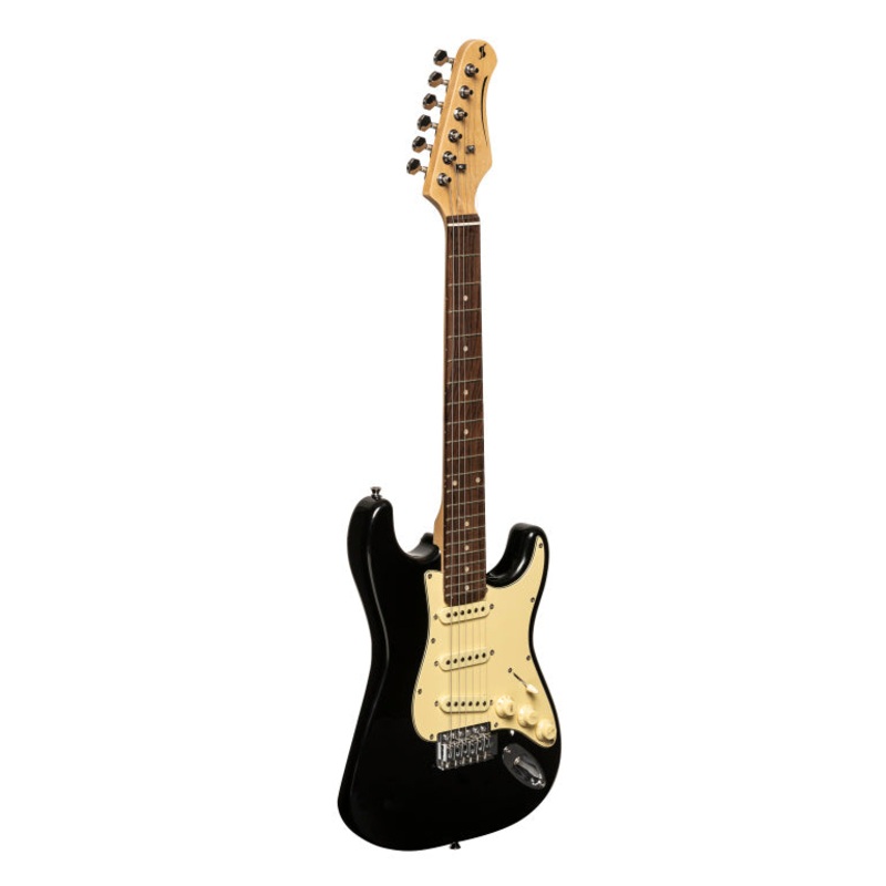 Stagg Standard Serie-S 30 Electric Guitar Black 3/4