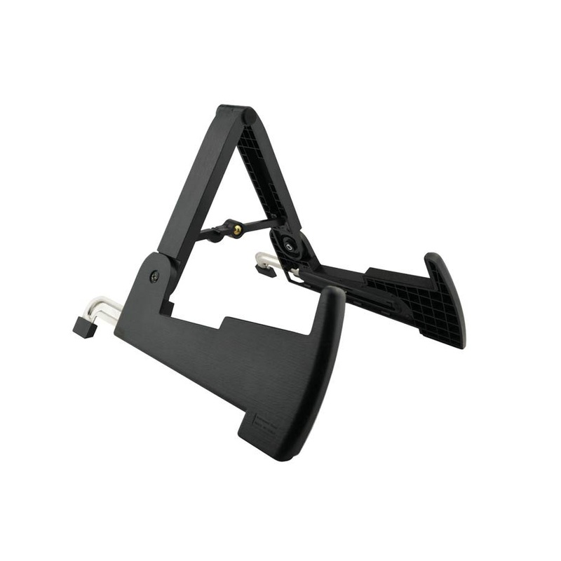 Foldable universal instrument stand, A-model, black