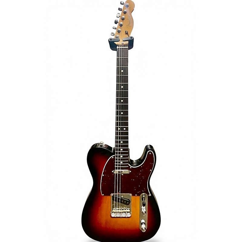 Used Fender American Professional II Telecaster 3 Tone Sunburst Solid Body Electric Guitar 3 Tone Sunburst