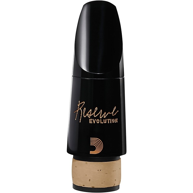 D’Addario Woodwinds Reserve Evolution Mouthpiece – Bb Clarinet 1.08 mm Black