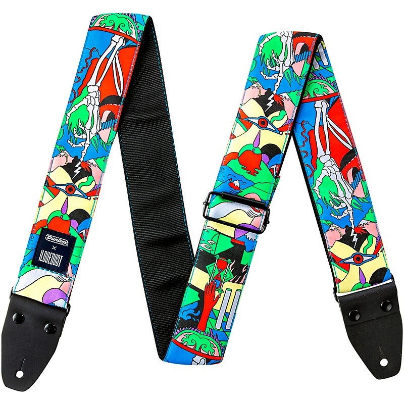 Dunlop I Love Dust Guitar Strap Mountains